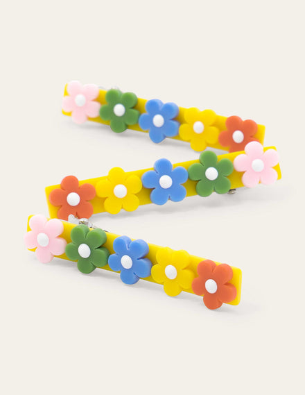 3 Pack Hair Slides-Multi