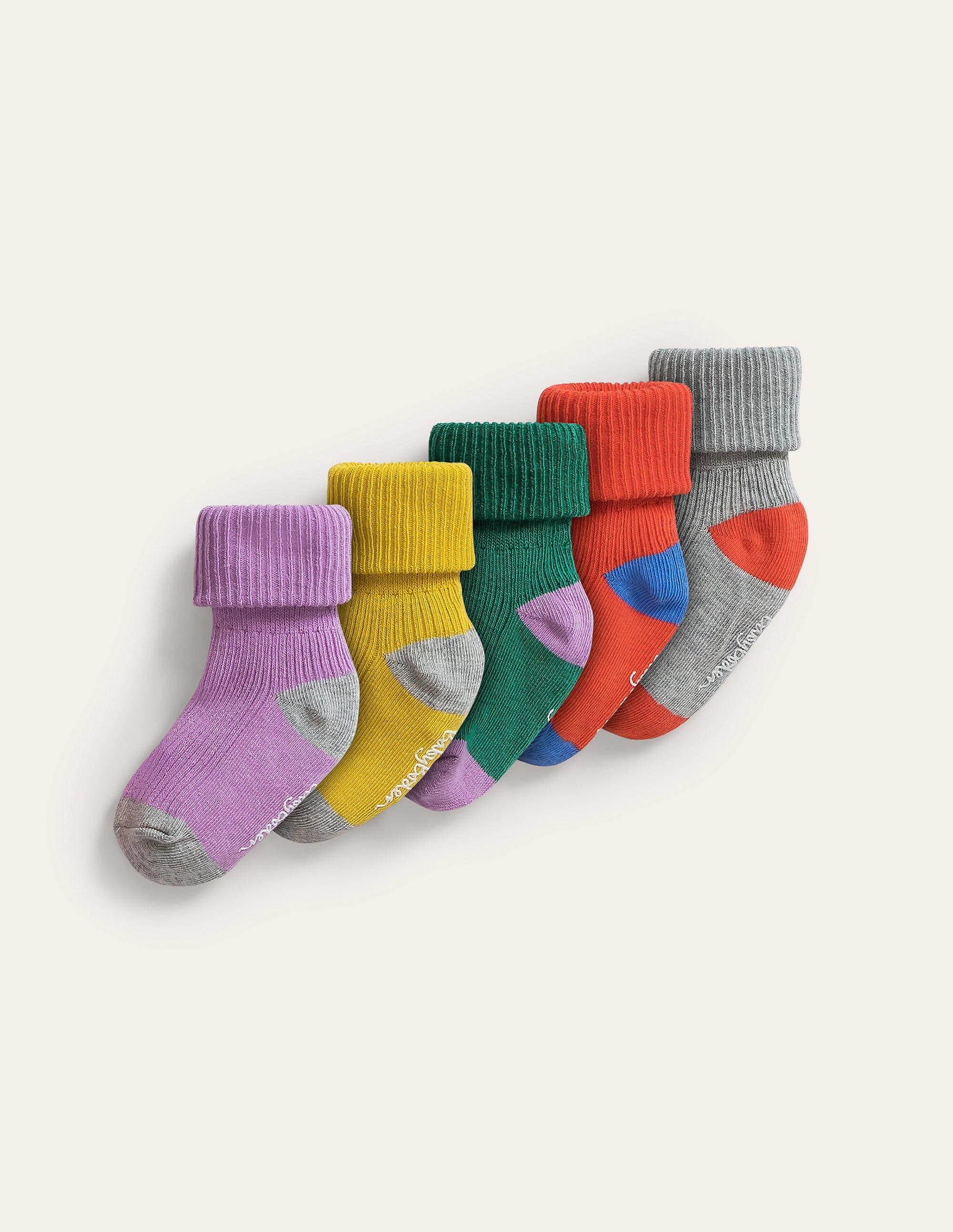 Sock Box 5 Pack-Multi Rib - Image 1