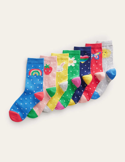 Sock Box 7 Pack-Multi