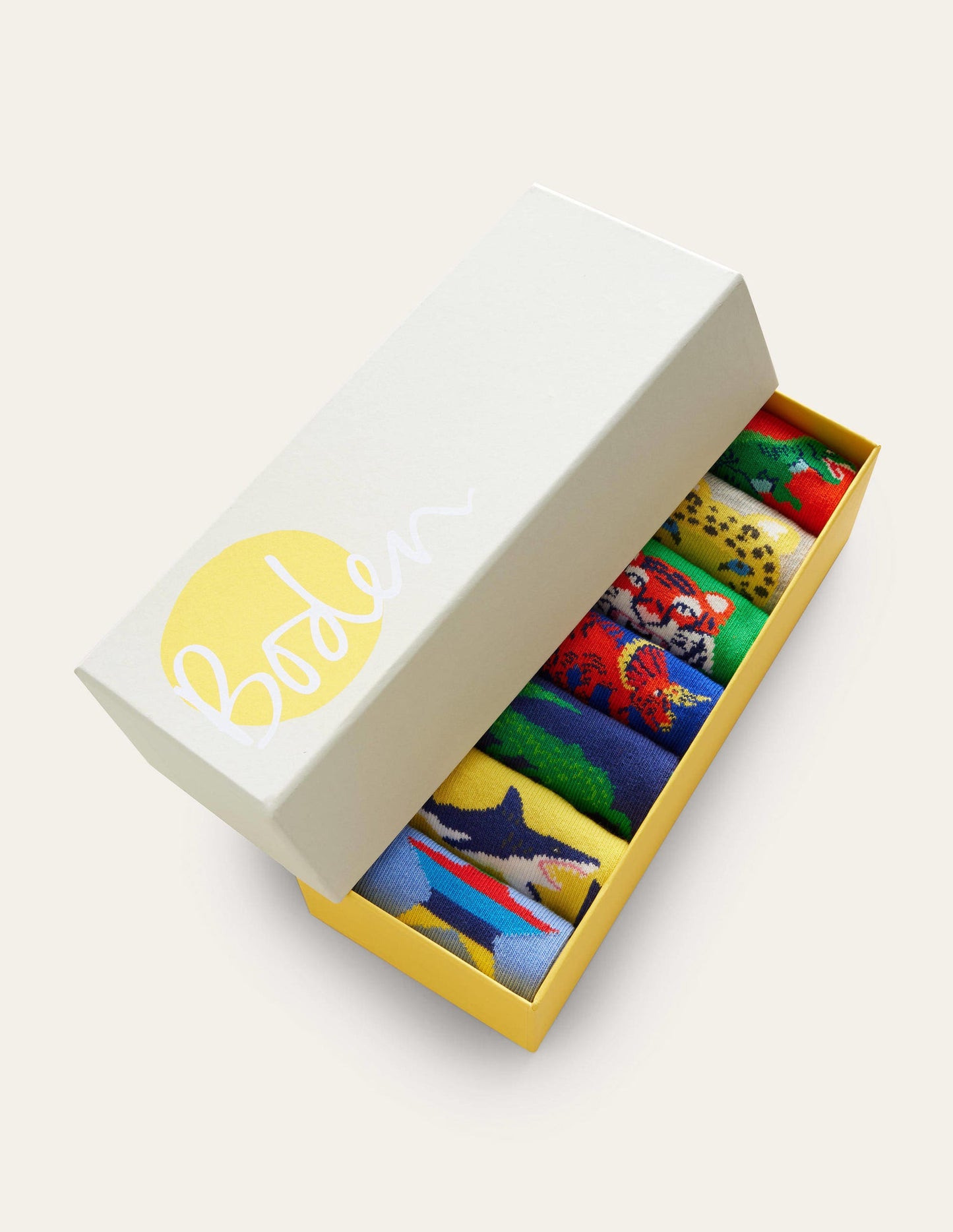 Sock Box 7 Pack-Multi animals