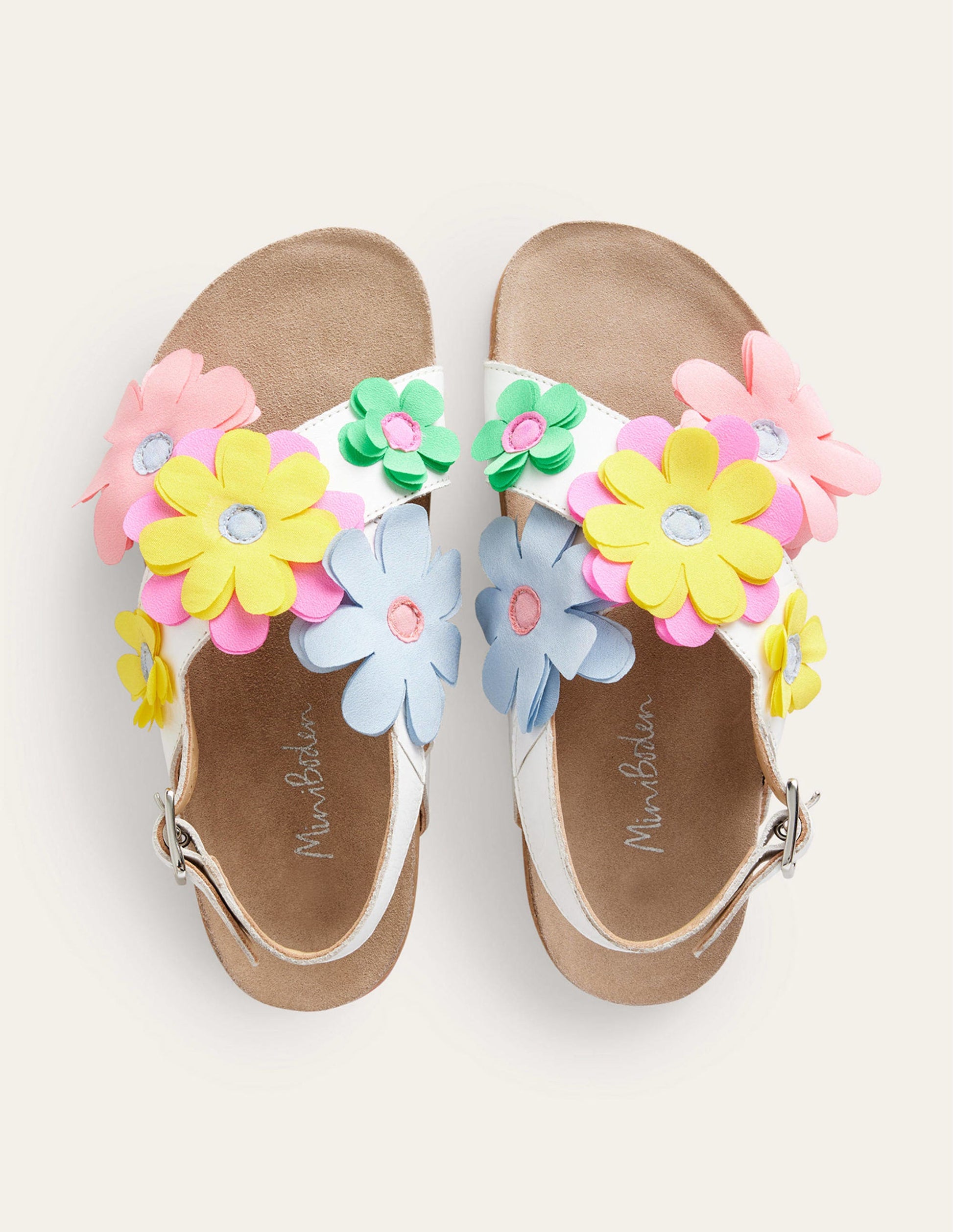 Crossover Sandals-White-4