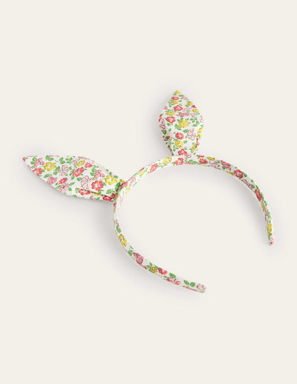 Bunny Ears Headband-Multi Floral