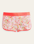 Patterned Swim Shorts-Spring Time floral