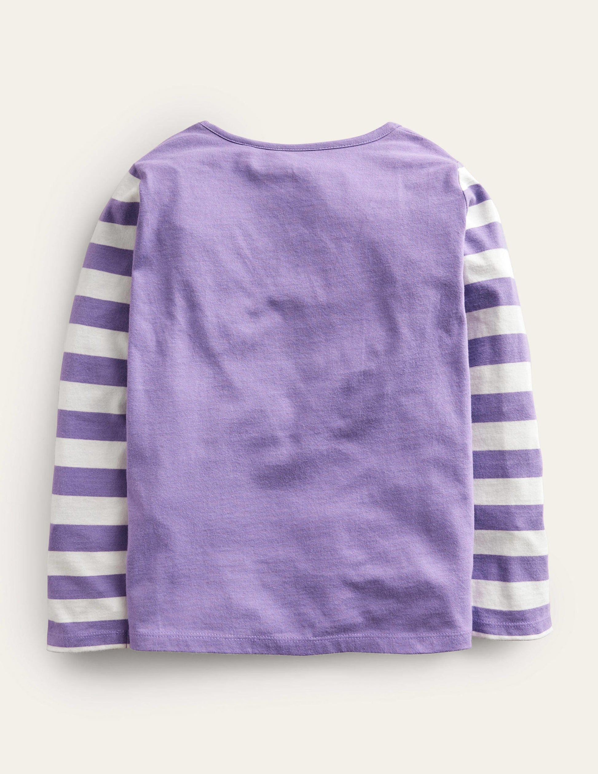 Graphic Rainbow T-shirt-Purple Love Our Planet-2