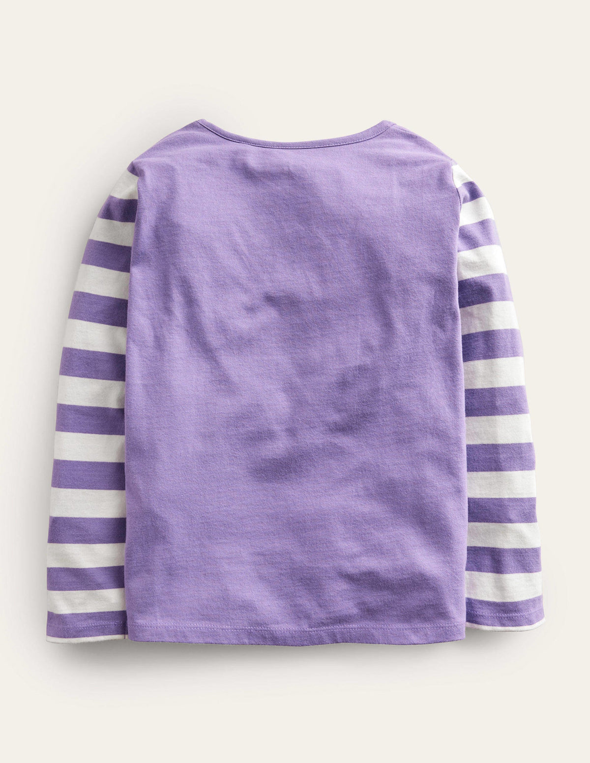 Graphic Rainbow T-shirt-Purple Love Our Planet - Image 2