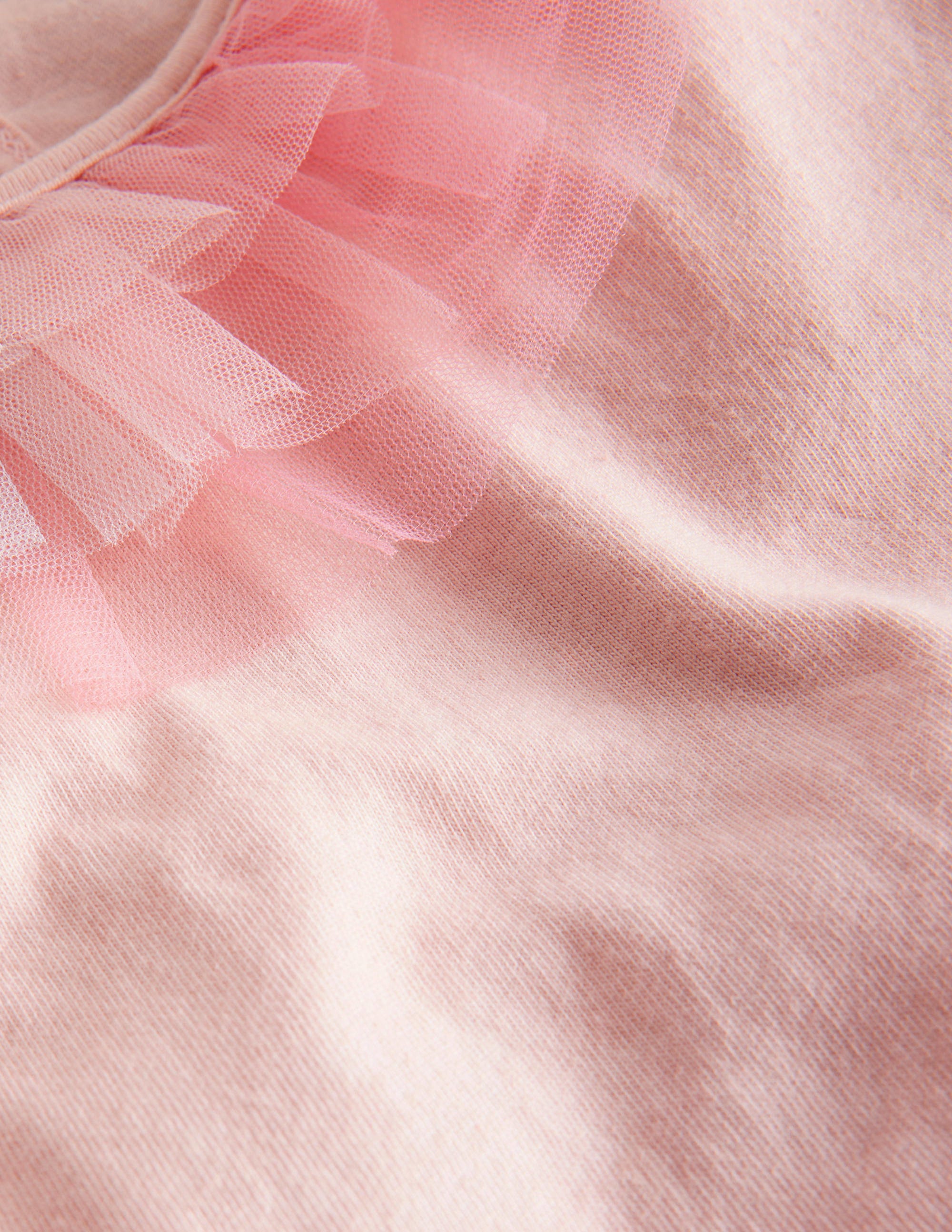 Tulle Jersey Top-Provence Dusty Pink - Image 3