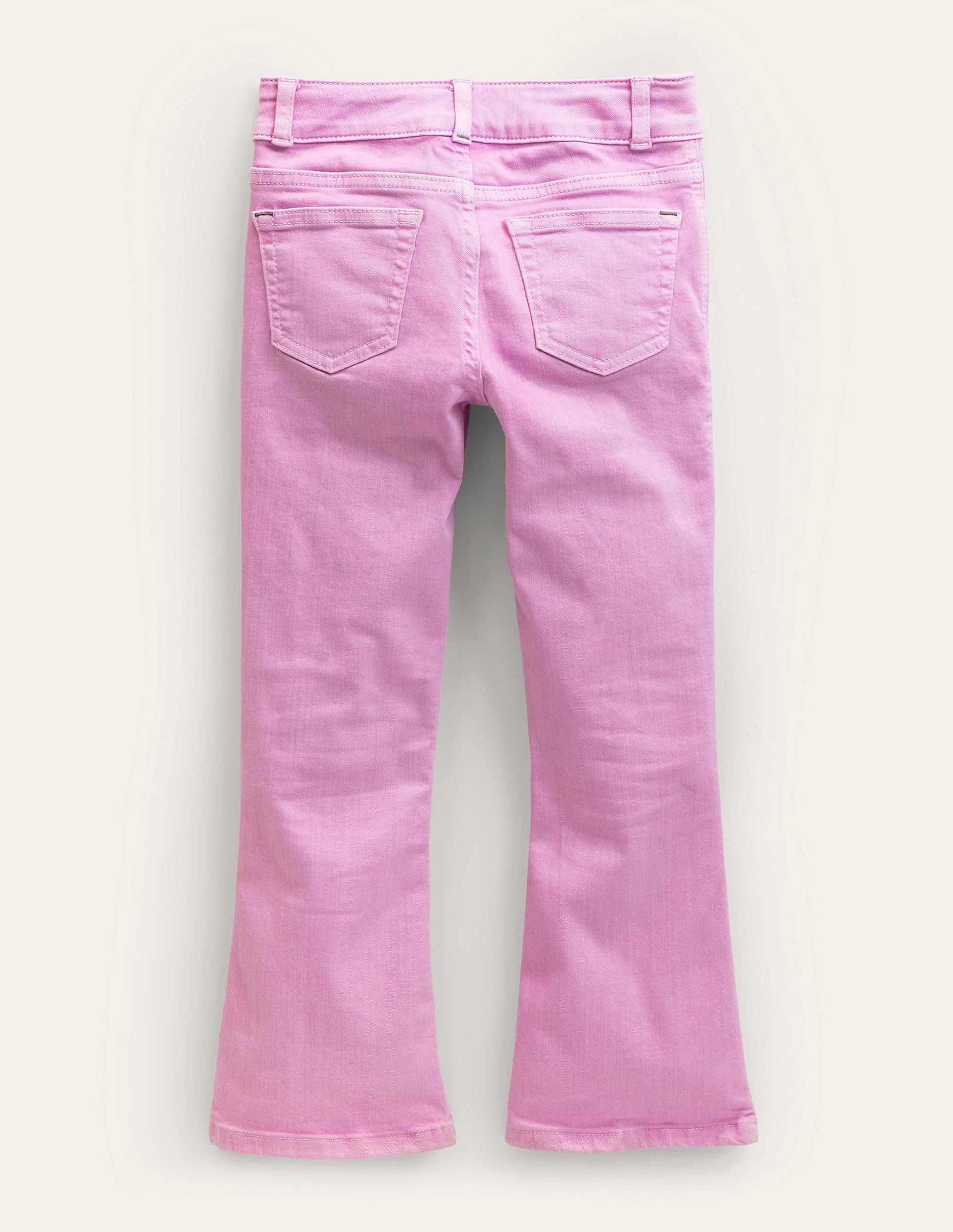 Kick Flare Jean-Lilac Pink-2