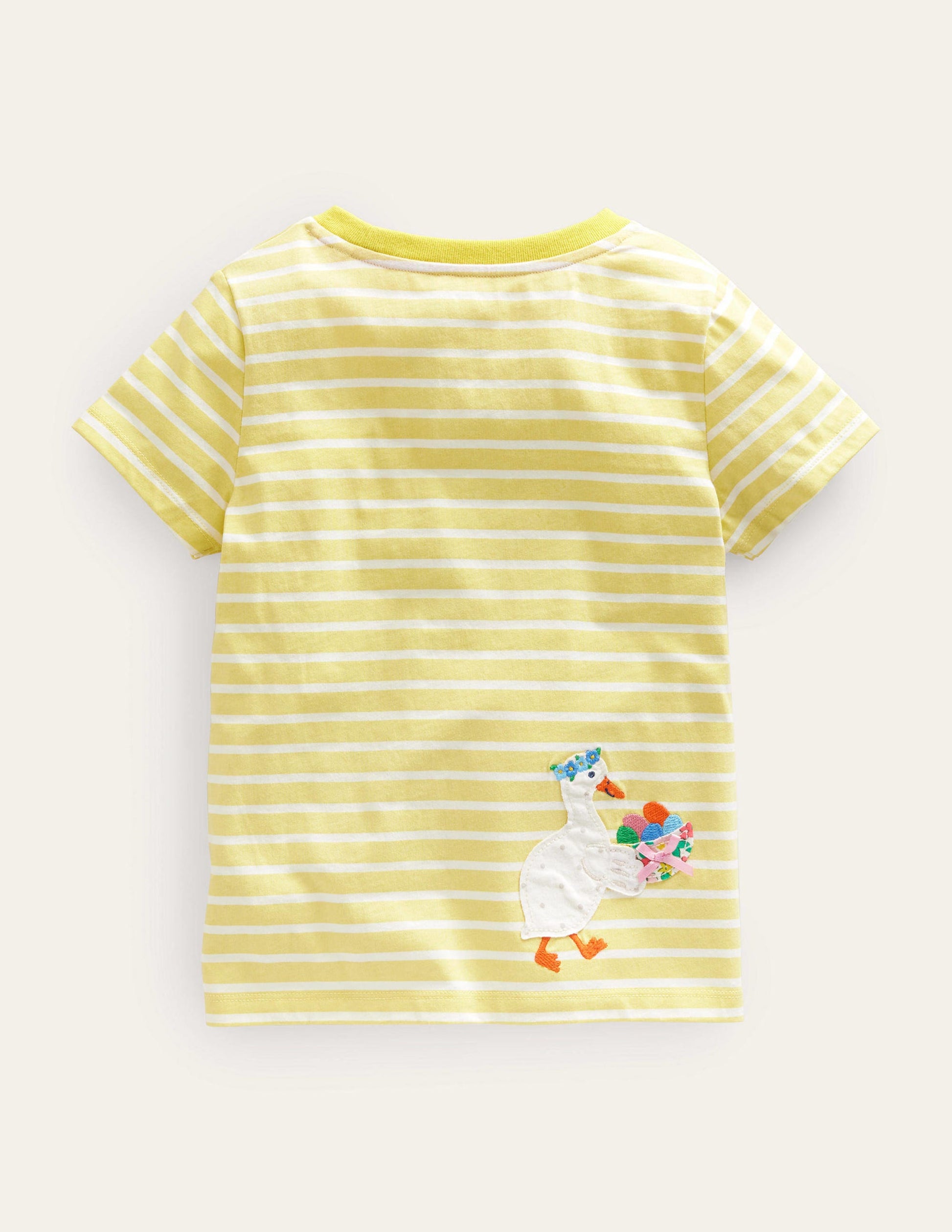 Flutter T-Shirt-Ivory/Soft Lemon Easter-2