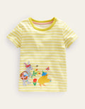 Flutter T-Shirt-Ivory/Soft Lemon Easter