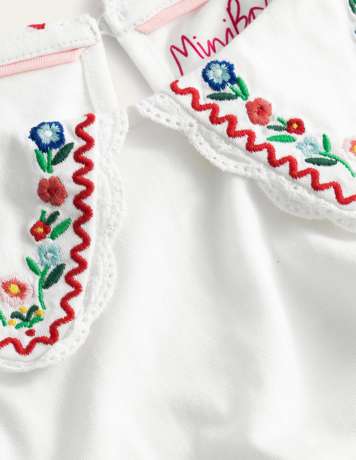Collared Jersey Top-Ivory
