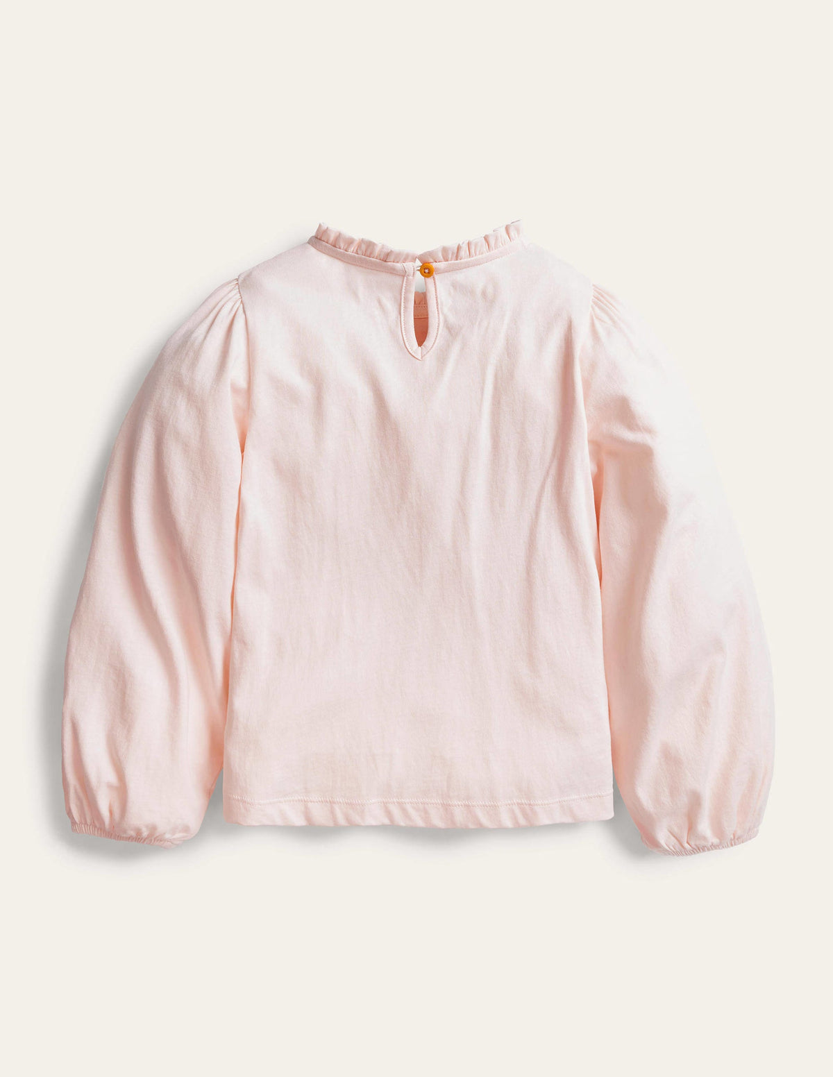 Lace Mix Jersey Top-Boto Pink - Image 2