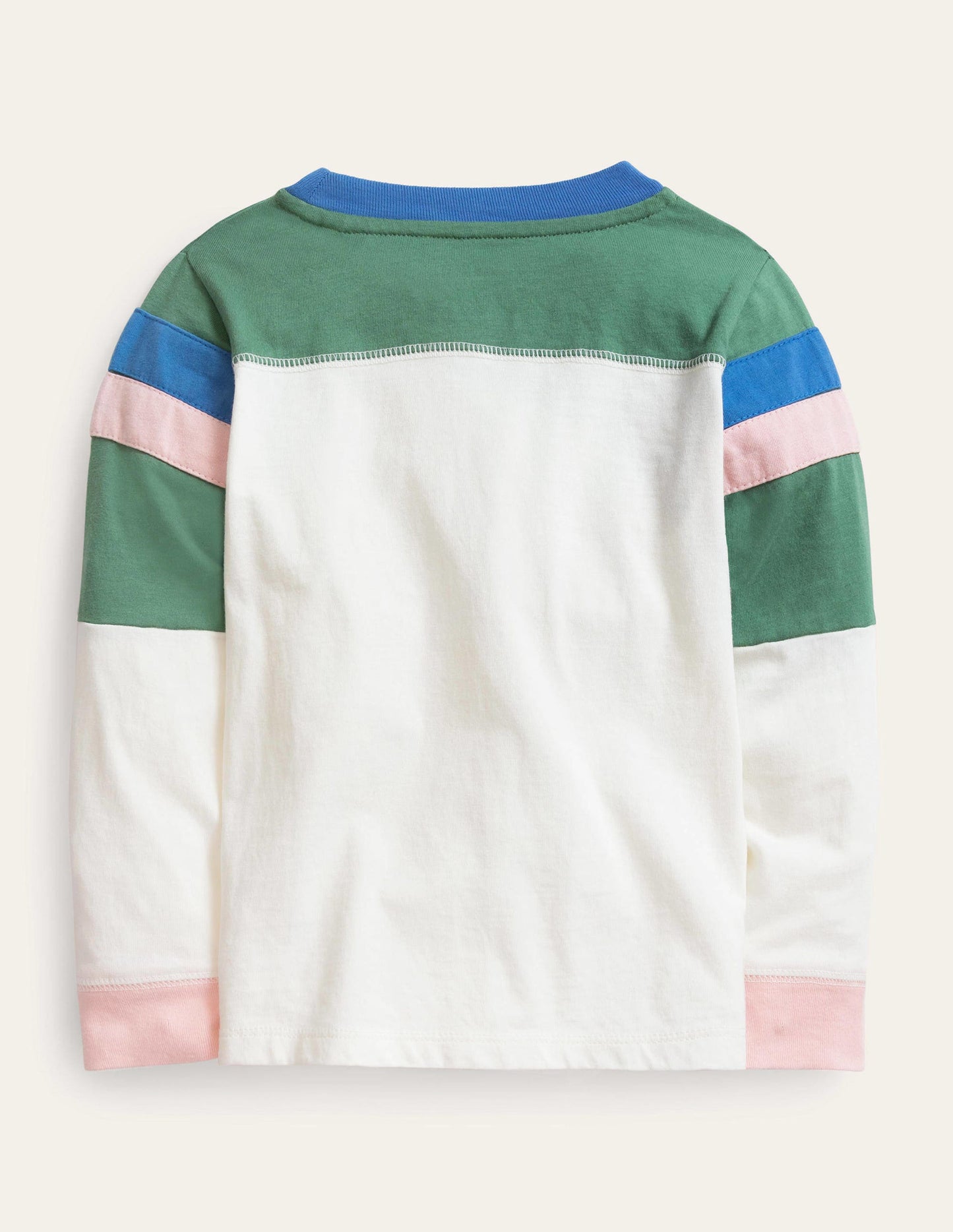 Colourblock T-shirt-Vanilla Pod