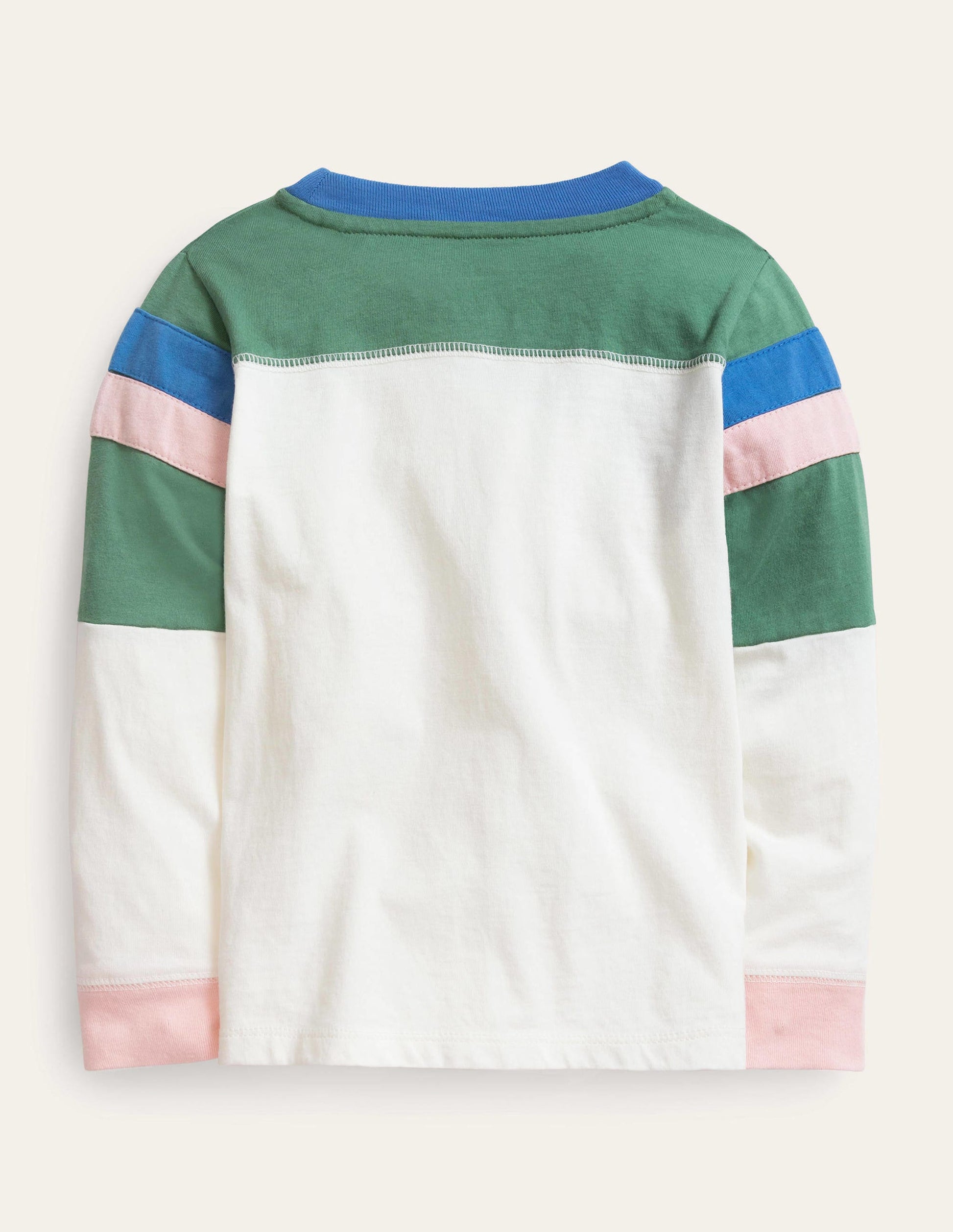 Colourblock T-shirt-Vanilla Pod-2