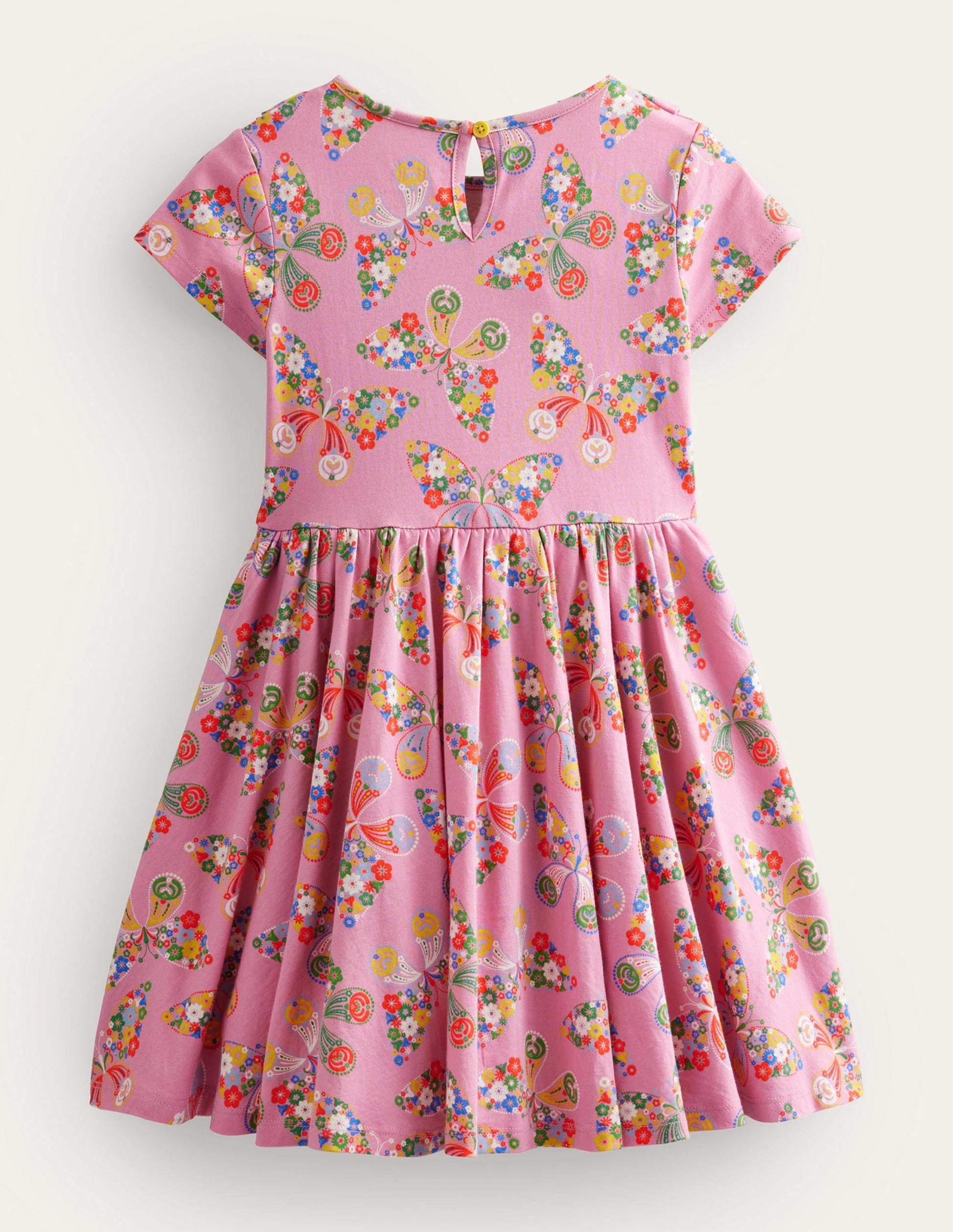 Frilly Twirly Dress-Formica Pink Butterflies-2