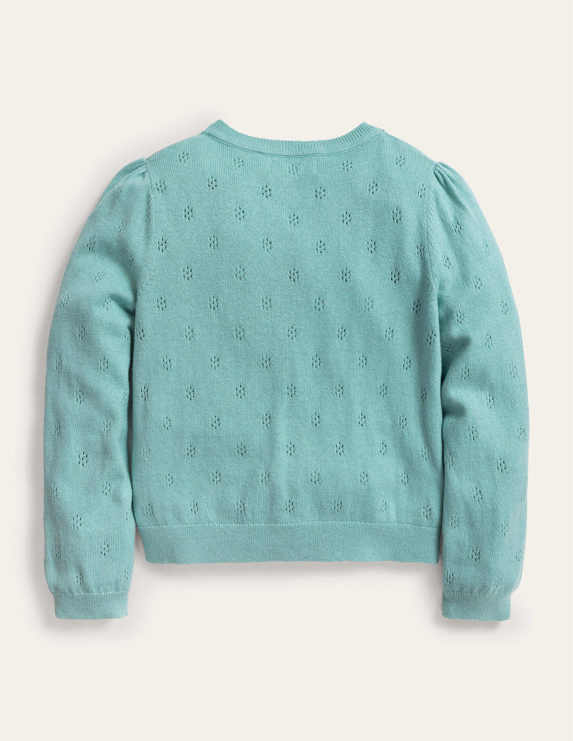 Cotton Cashmere Cardigan-Hot Spring-2