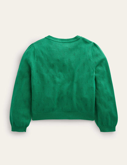 Cotton Cashmere Cardigan-Shady Glade-2