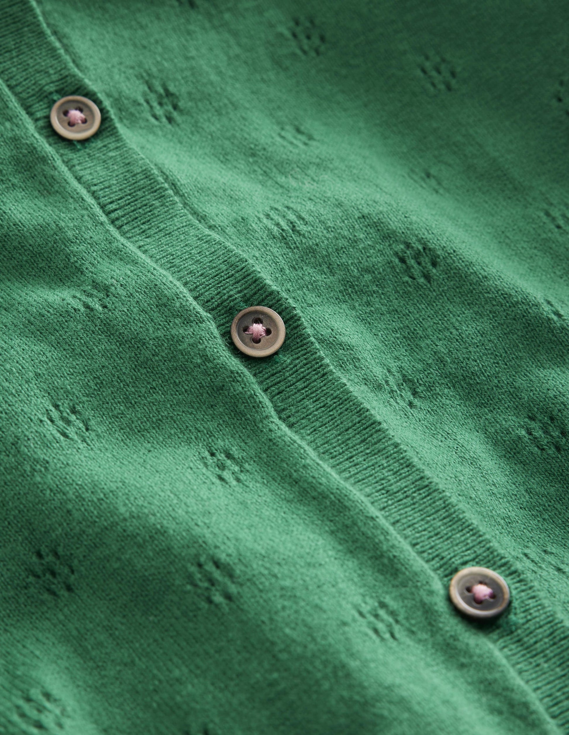 Cotton Cashmere Cardigan-Shady Glade-3