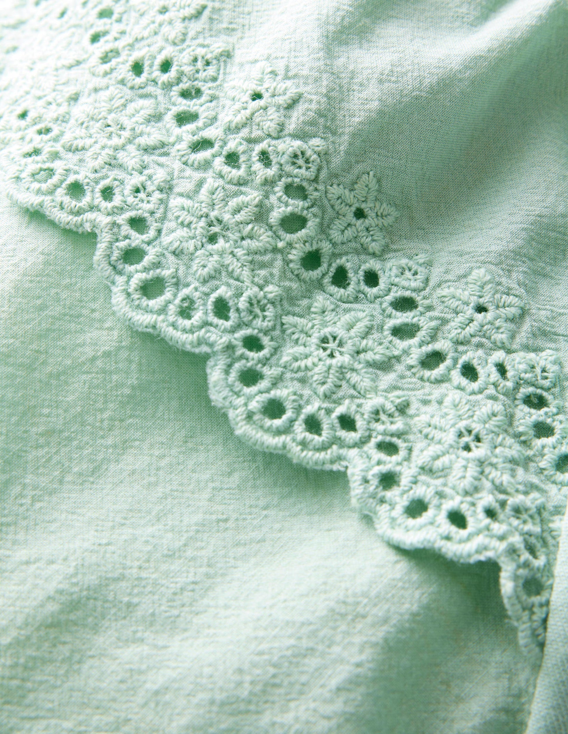 Broderie Mix T-shirt-Eton Blue-3