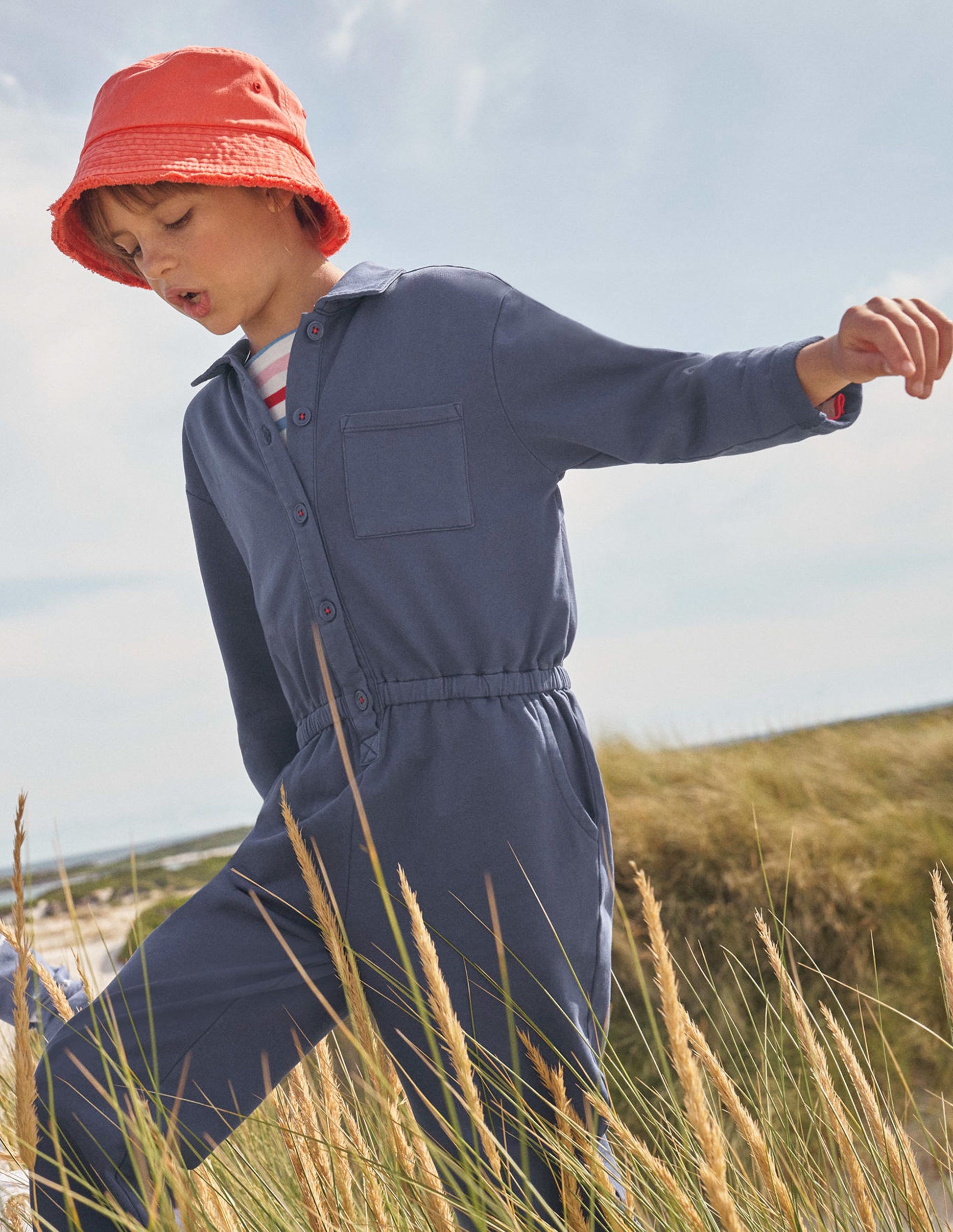 Jersey Boiler Suit-Starboard Blue-4