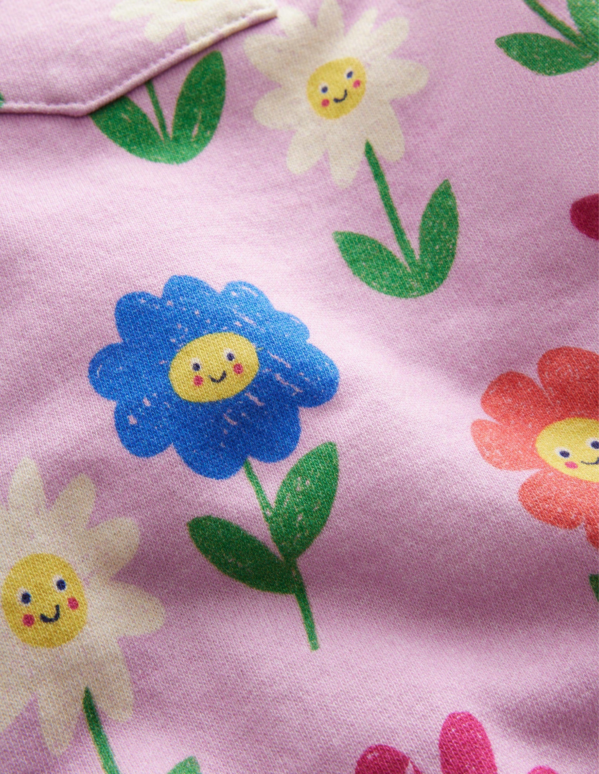 Printed Joggers-Winsome Pink Flowers-3