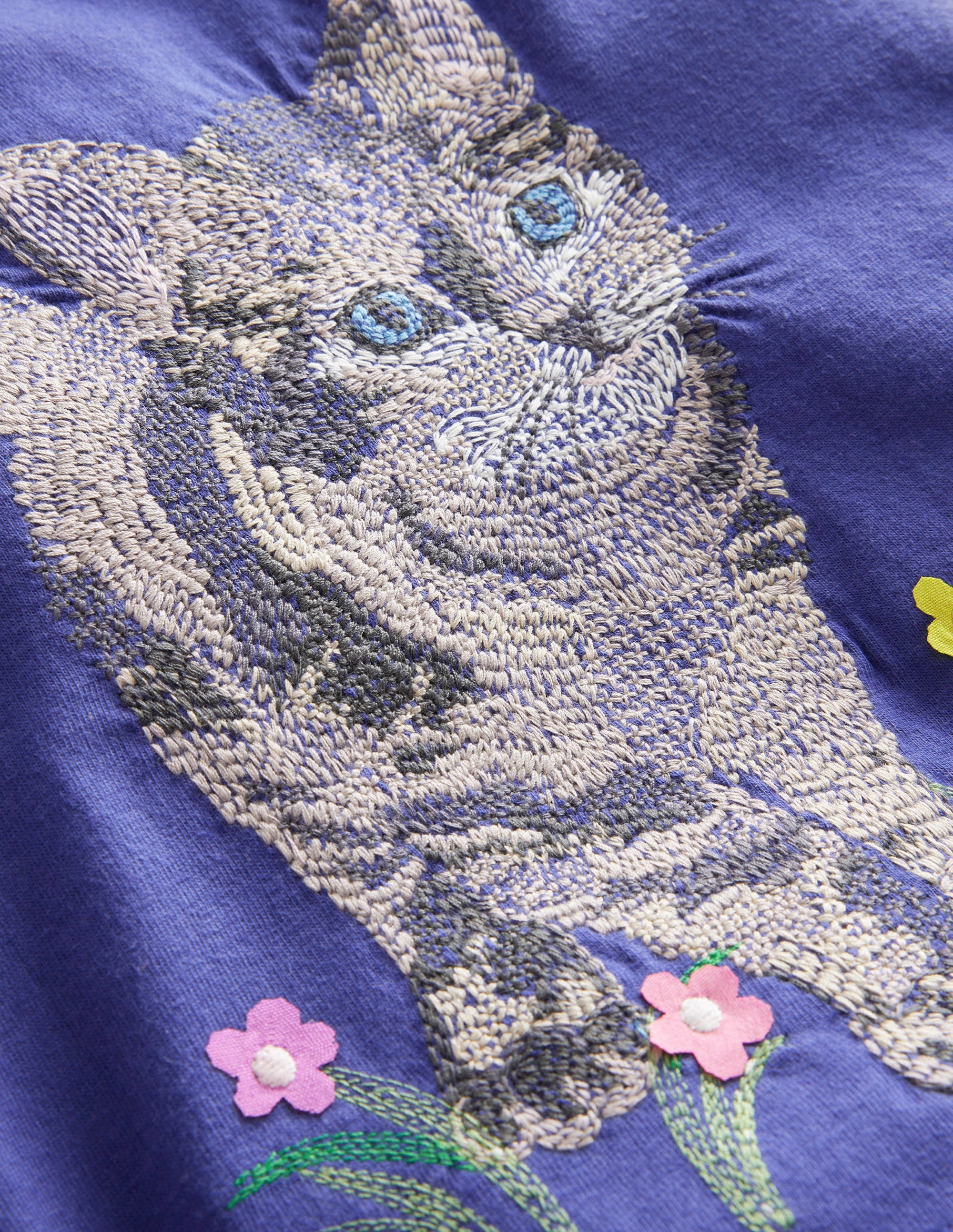 Superstitch Logo T-Shirt-Starboard Blue Cat - Image 3