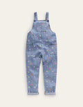 Relaxed Dungarees-Denim Multi Spot