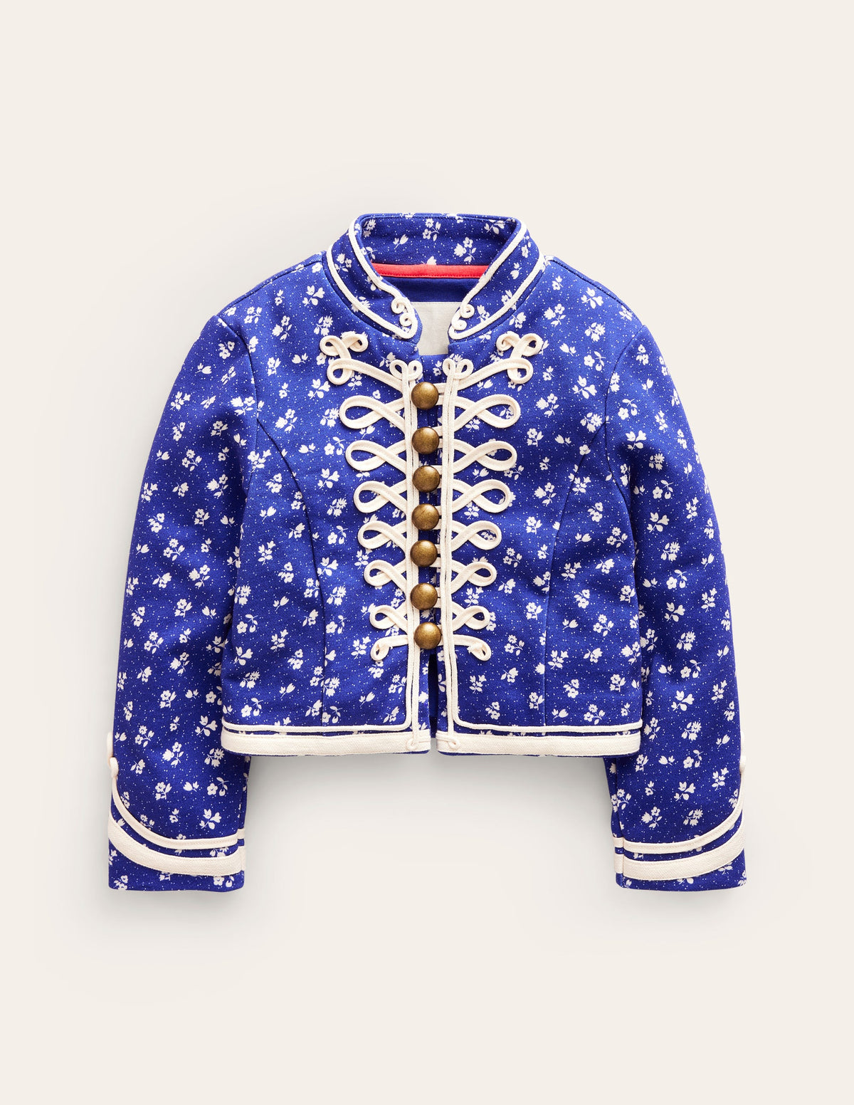 Military Jacket-Indigo Sprig Floral - Image 3