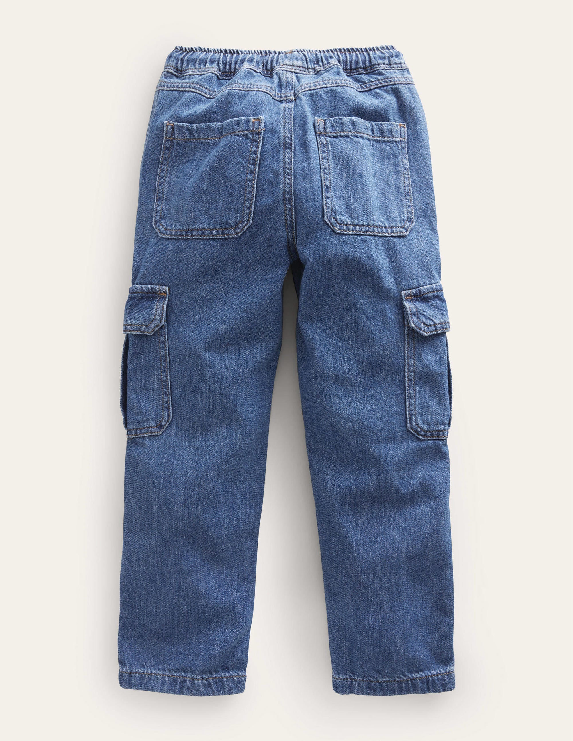 Cargo Jeans-Mid Vintage Denim - Image 2