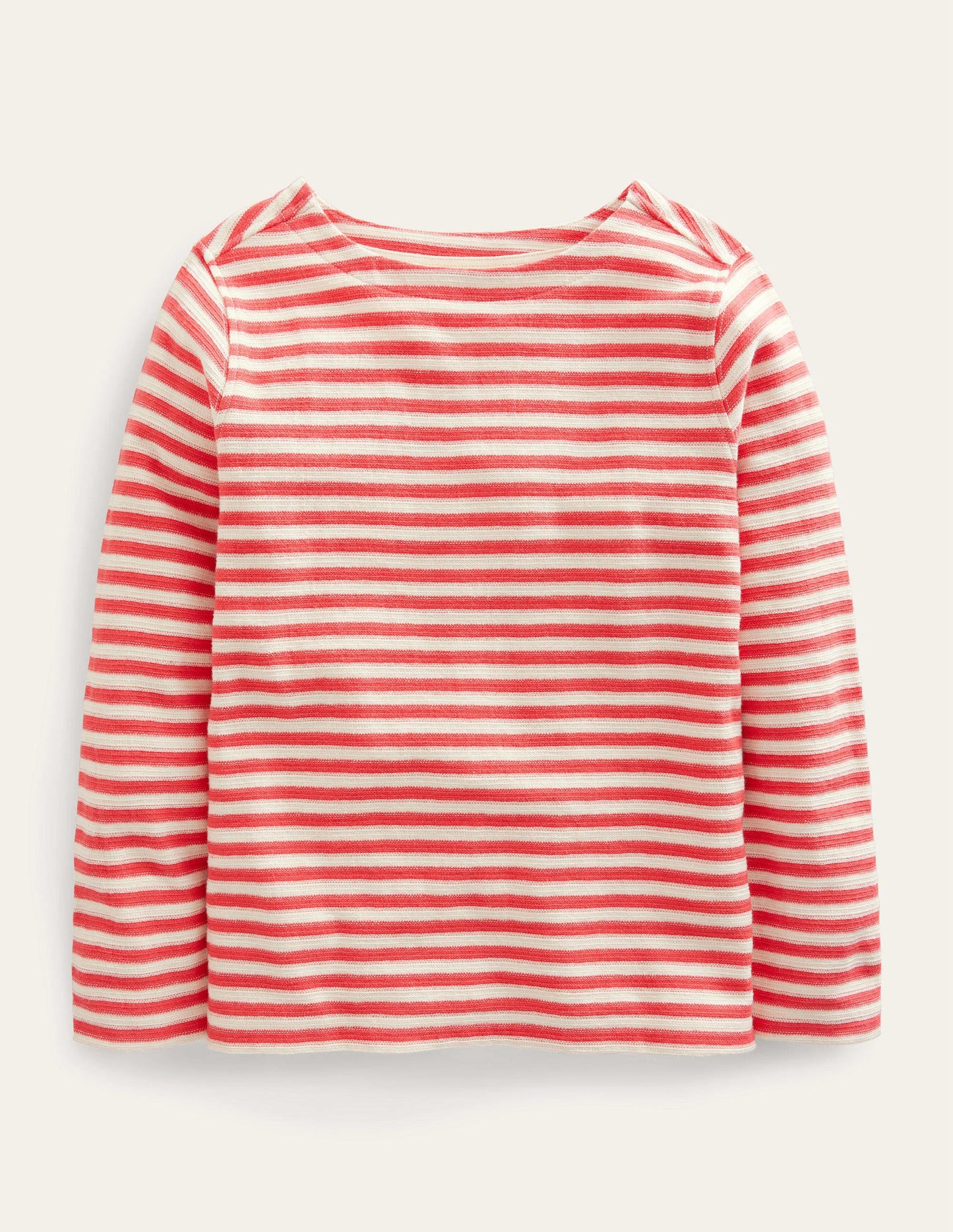 Texture Breton-Kumquat Orange/White
