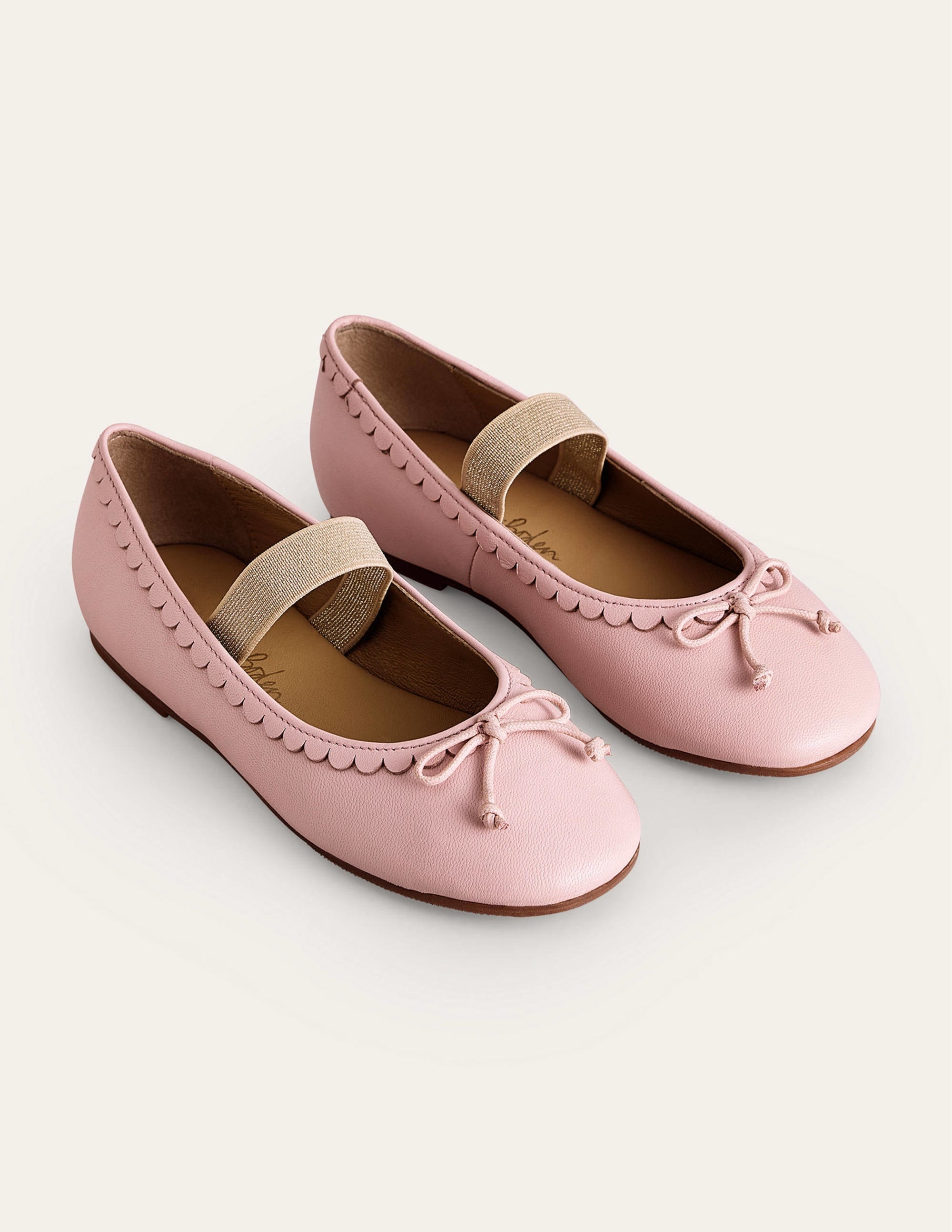 Leather Ballet Flat-Provence Dusty Pink - Image 2
