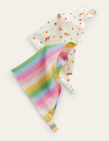2 Pack Headscarves-Multi