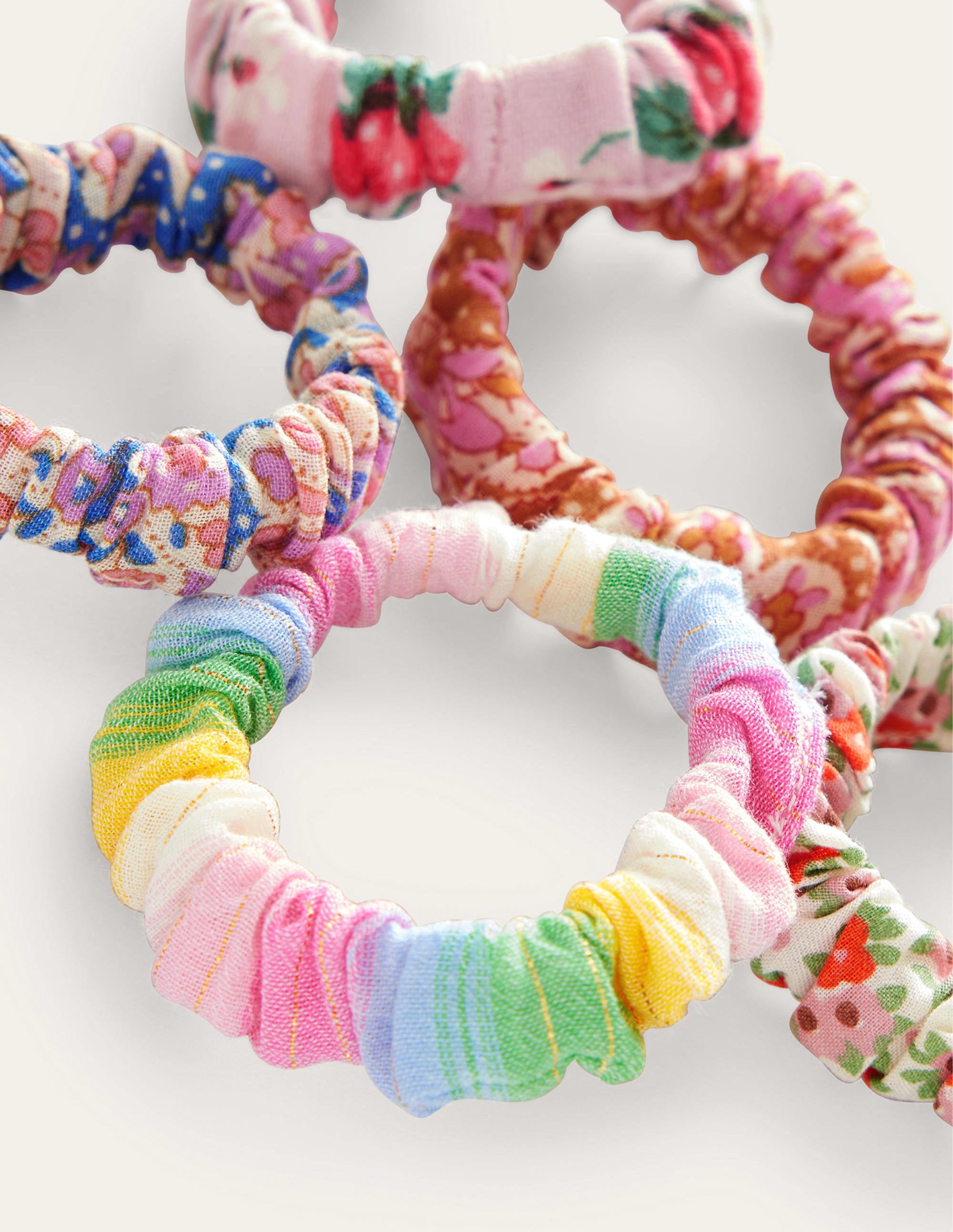 5 Pack Scrunchies-Multi - Image 2