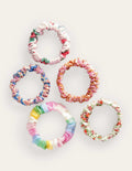 5 Pack Scrunchies-Multi