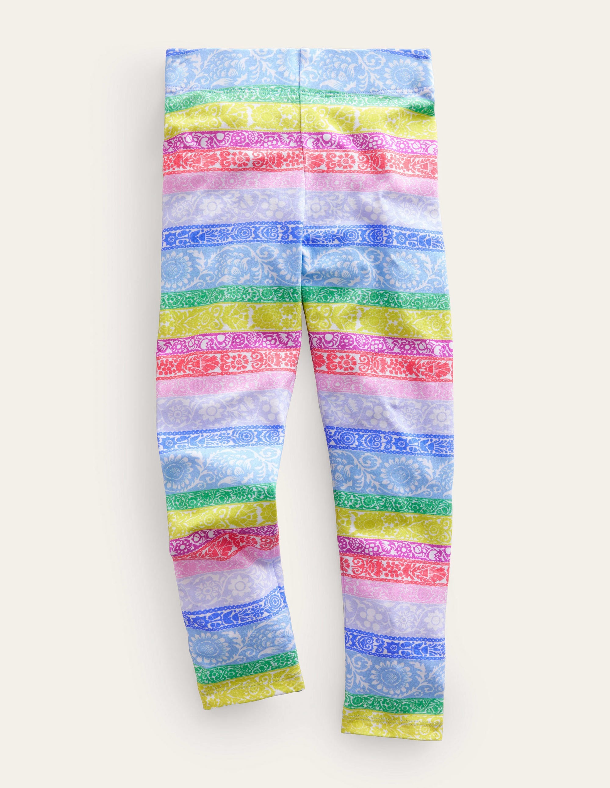 Fun Leggings-Multi Wallpaper Stripe - Image 1