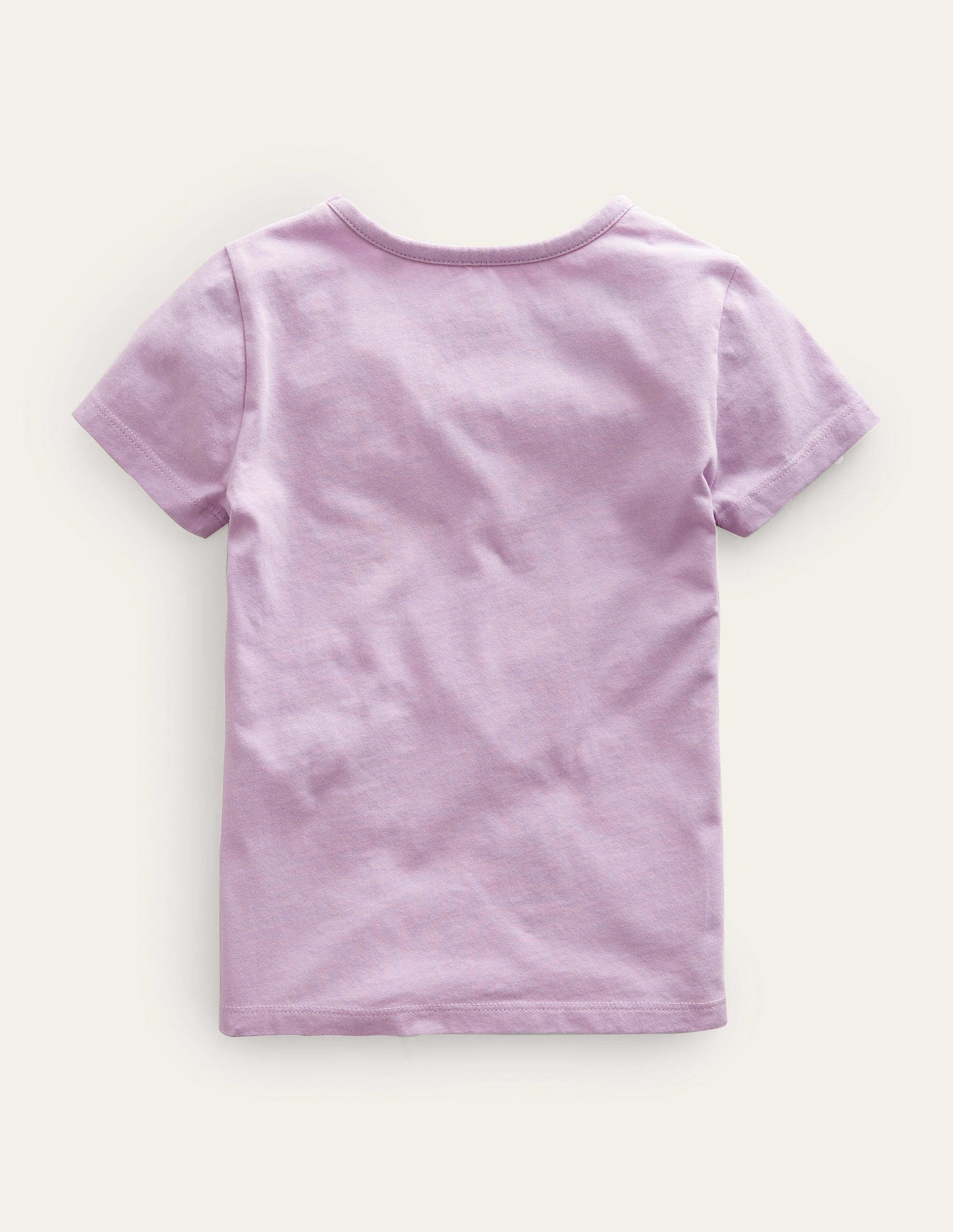 Printed Graphic T-Shirt-Sweet Pea Purple Peaches-2