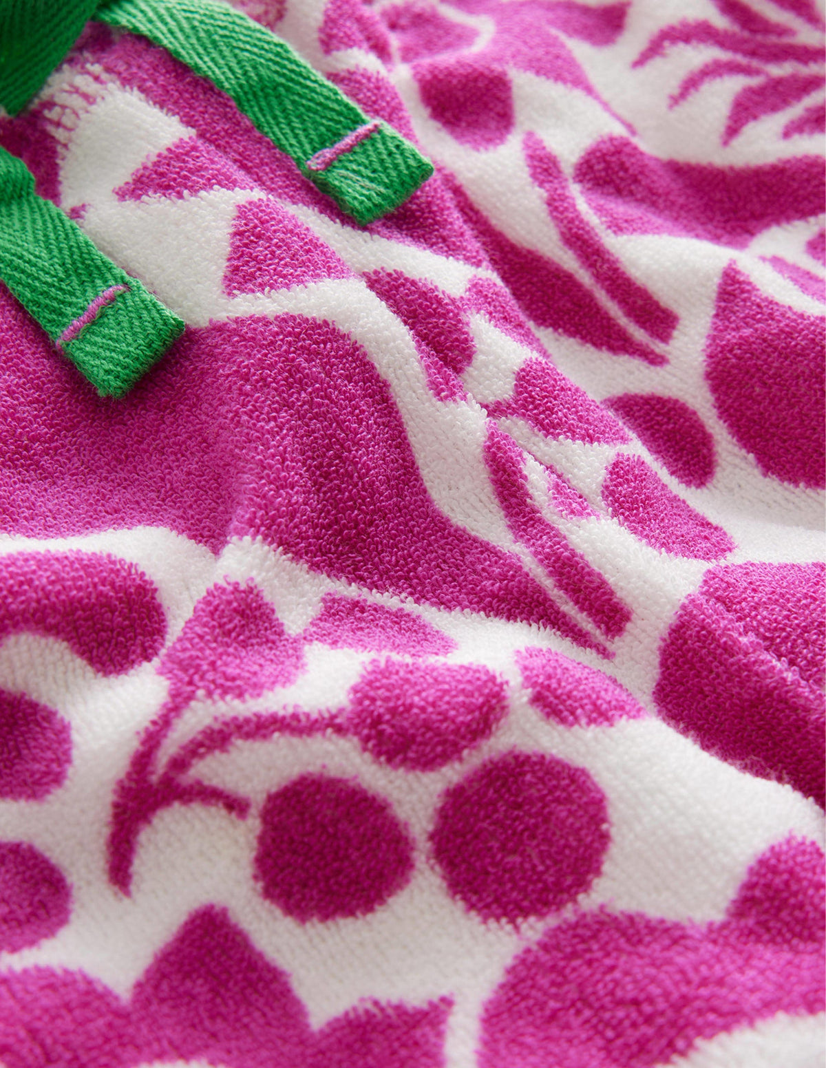 Printed Towelling Shorts-Amazing Pink Holiday Floral-3