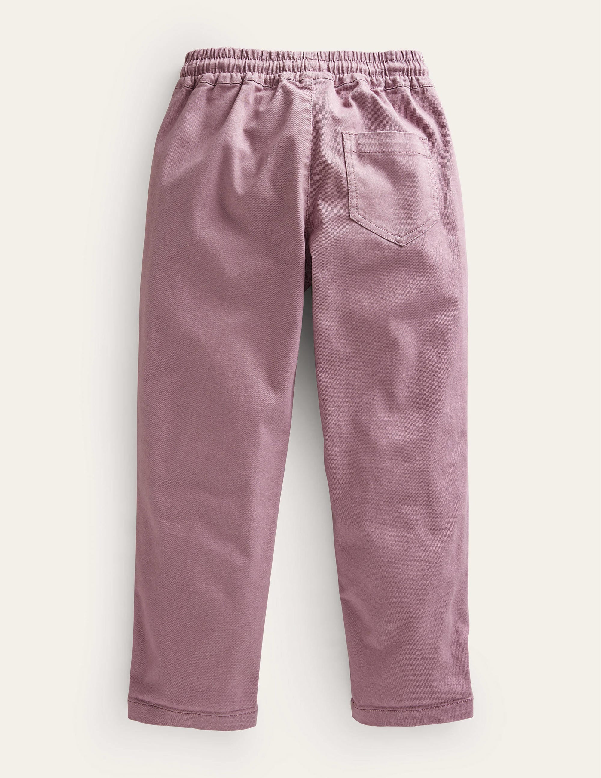 Pull-On Twill Trousers-Orchid Haze - Image 2