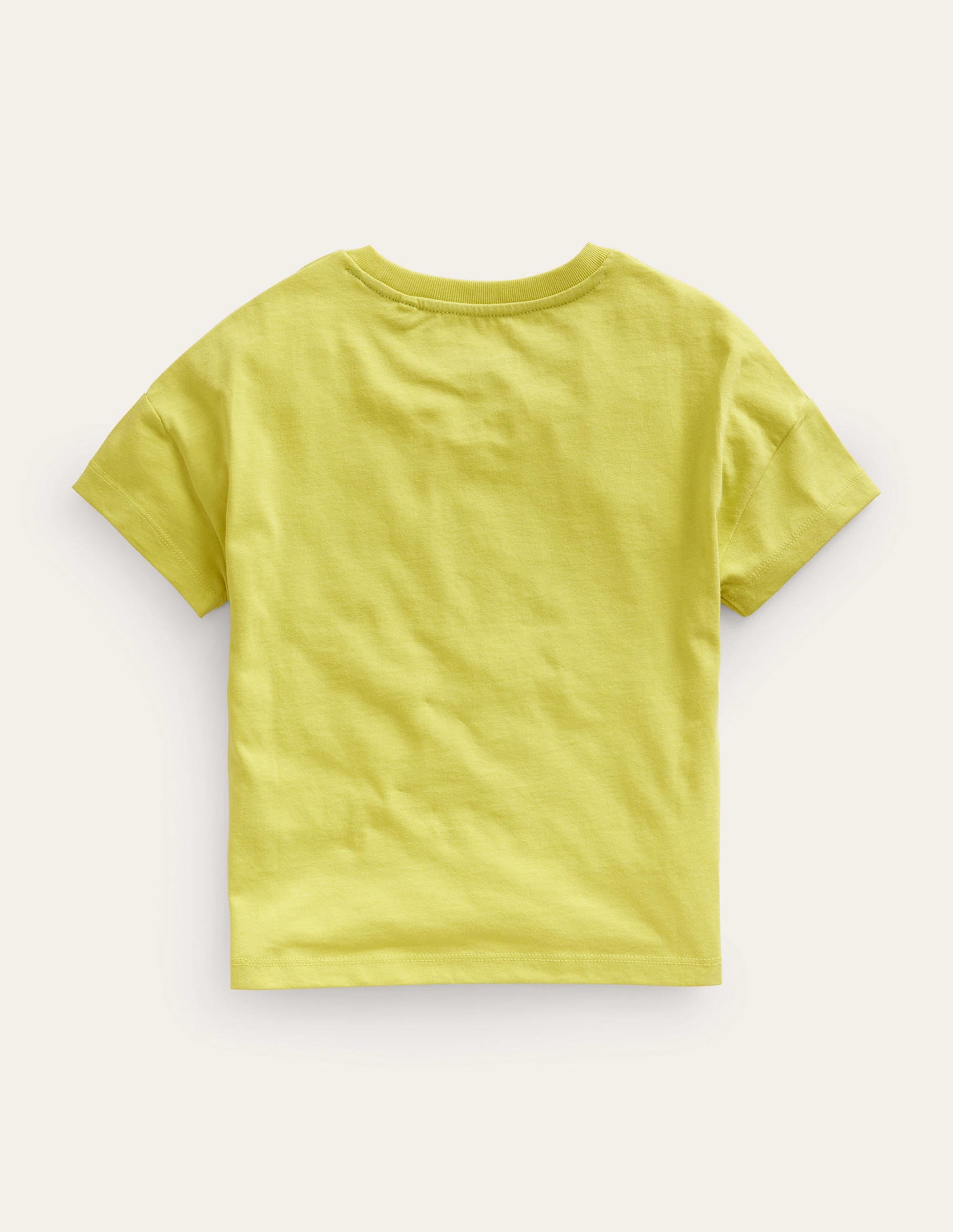 Printed Graphic T-shirt-Yellow Ocean Warrior - Image 2
