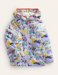 Jersey Lined Anorak-Ivory Multi Weather