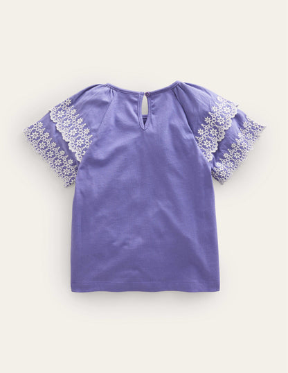 Broderie Mix T-shirt-Soft Starboard-2