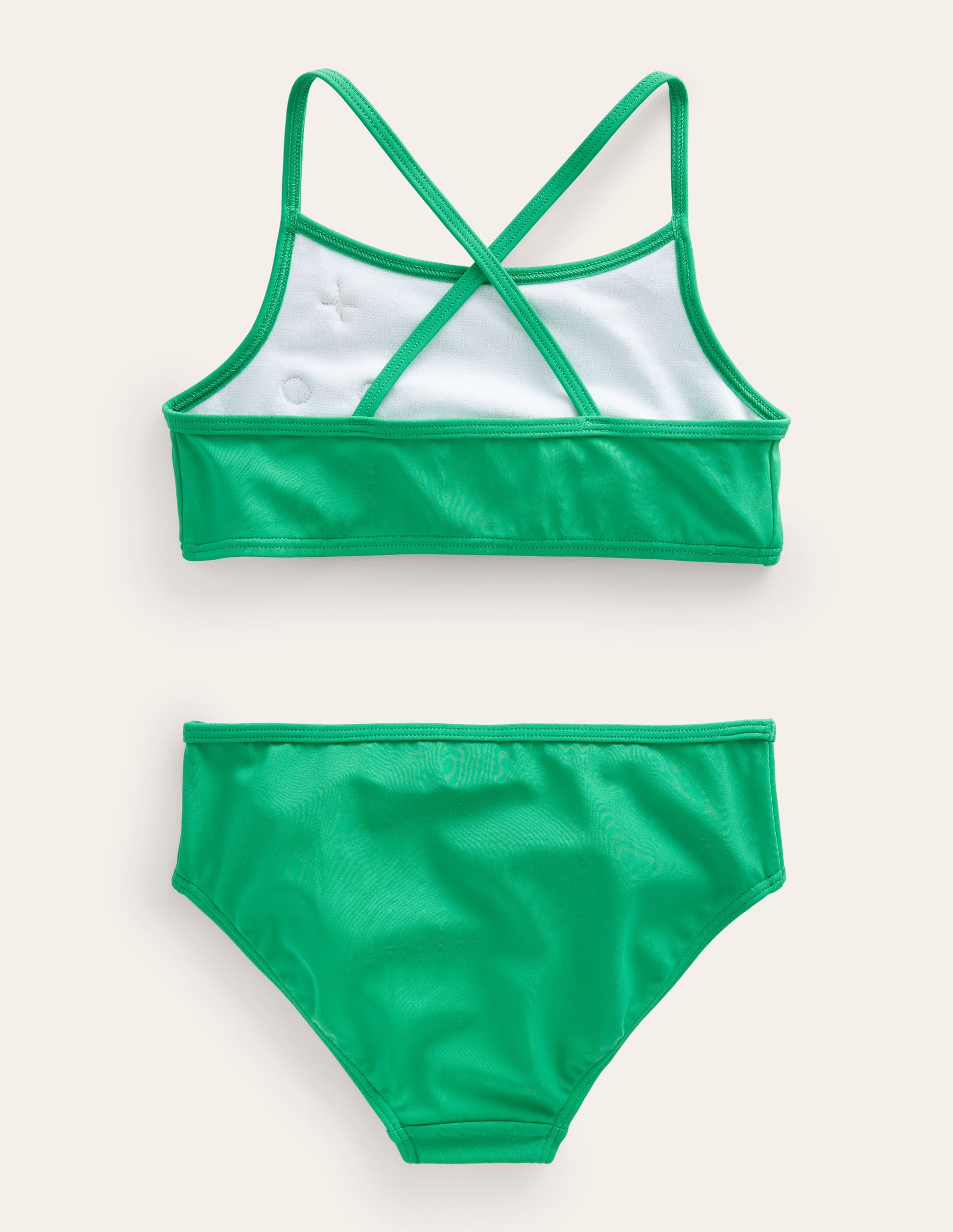 Flutter Flower Bikini-Green Pepper-2