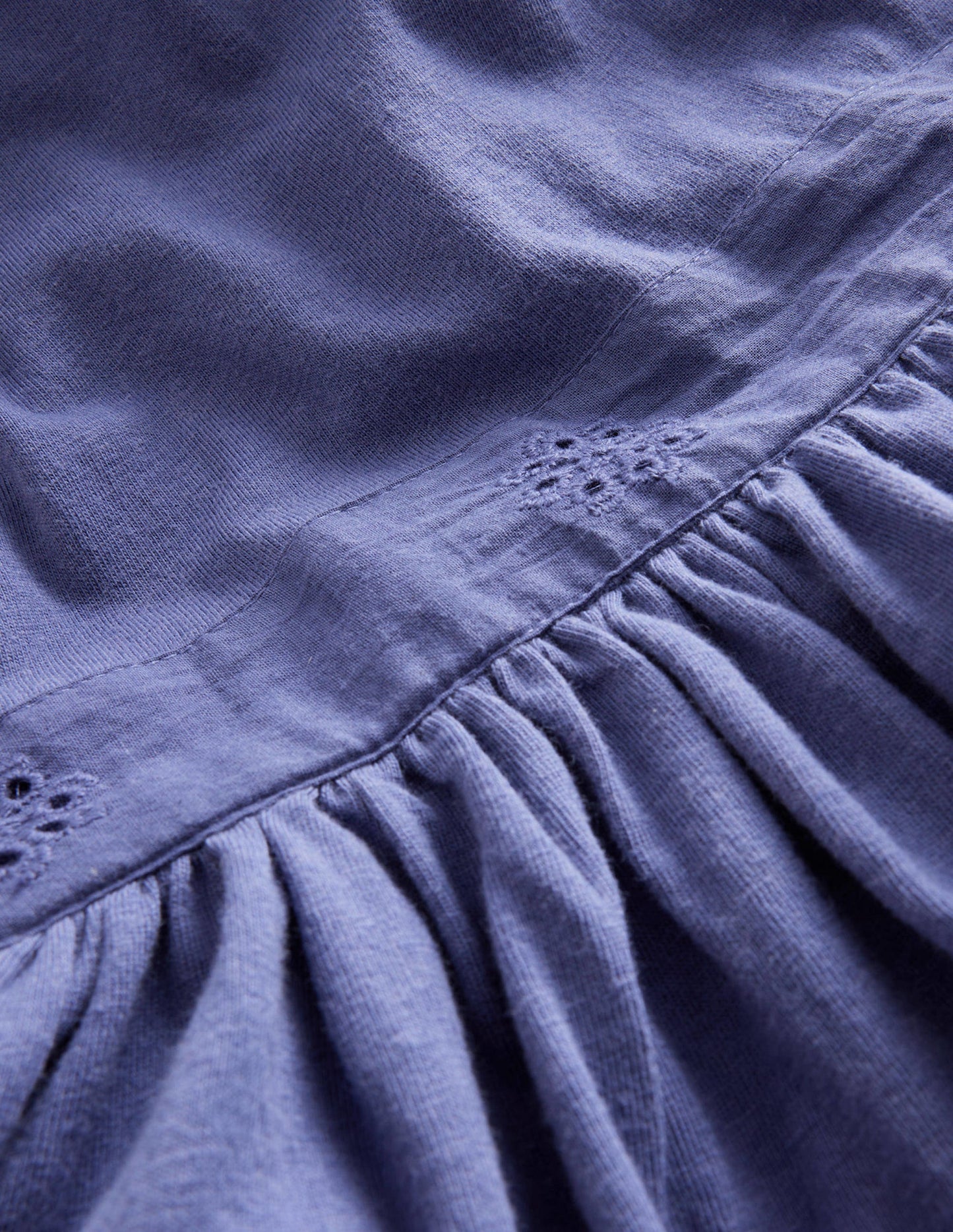 Drop Waist Dress-Soft Starboard Blue