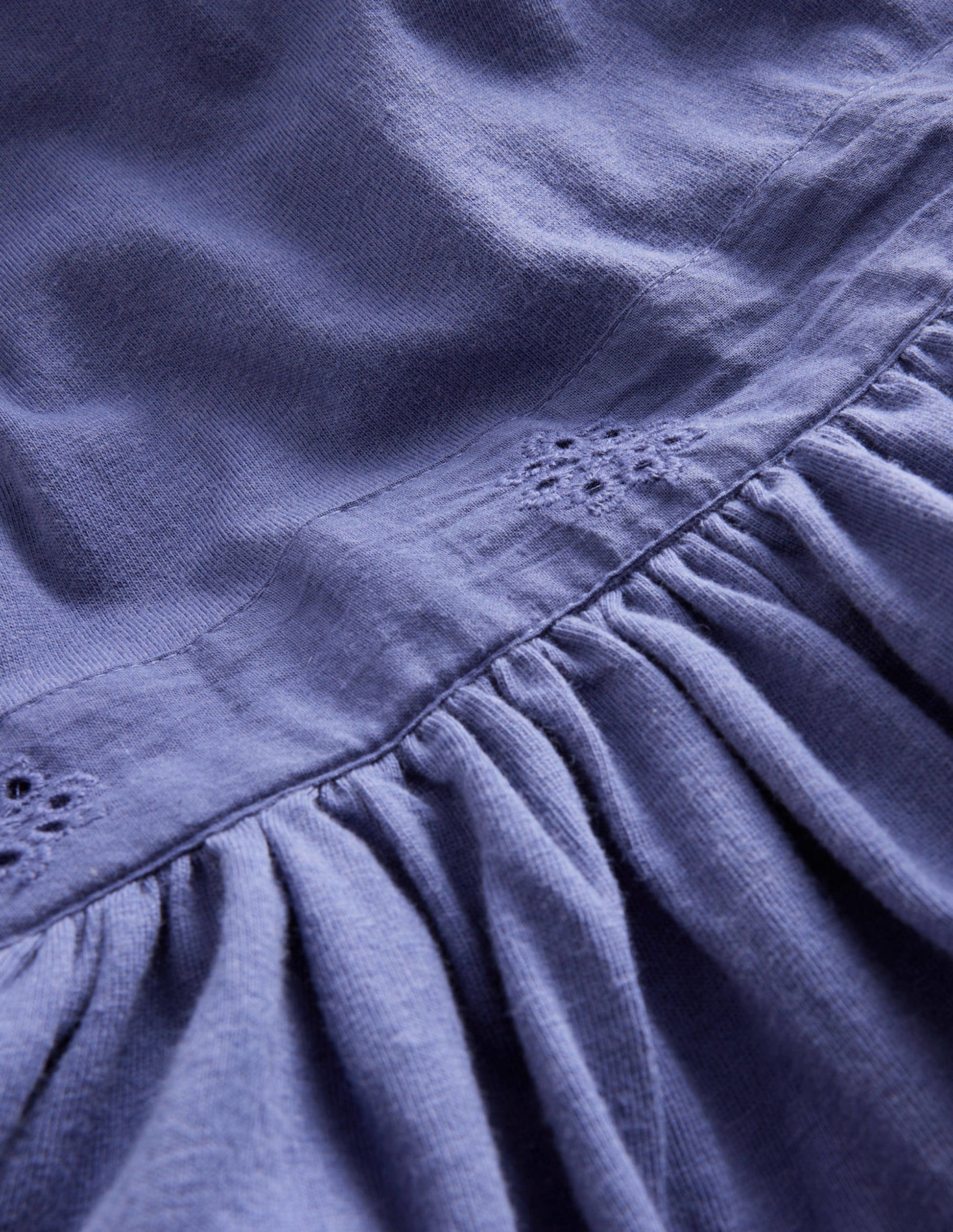 Drop Waist Dress-Soft Starboard Blue-3