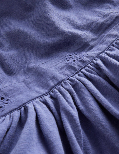 Drop Waist Dress-Soft Starboard Blue-3