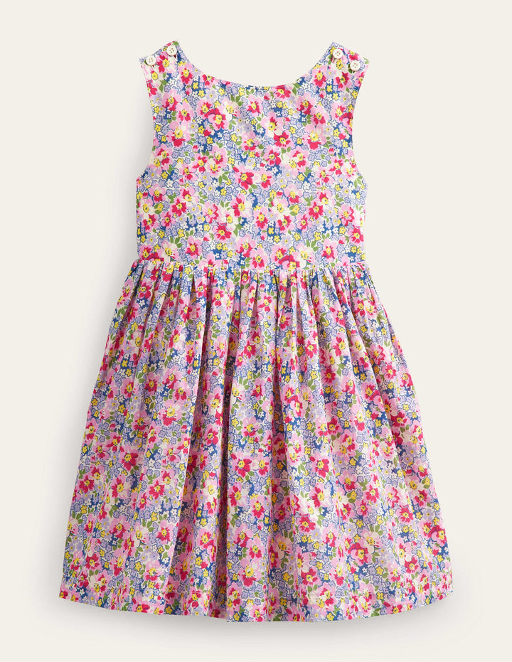 Cross-Back Dress-Multi Pot Pourri