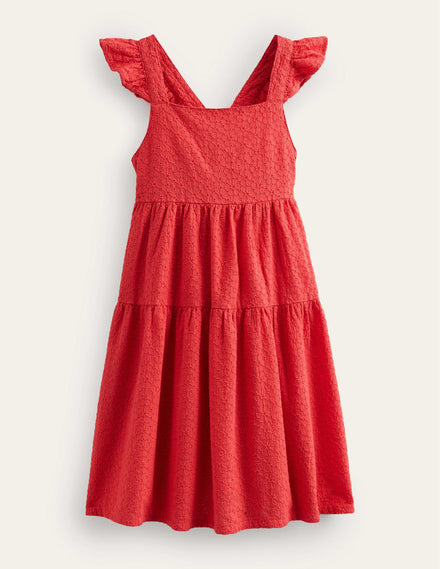 All Over Broderie Dress-Jam