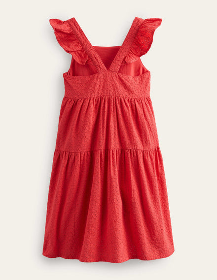 All Over Broderie Dress-Jam