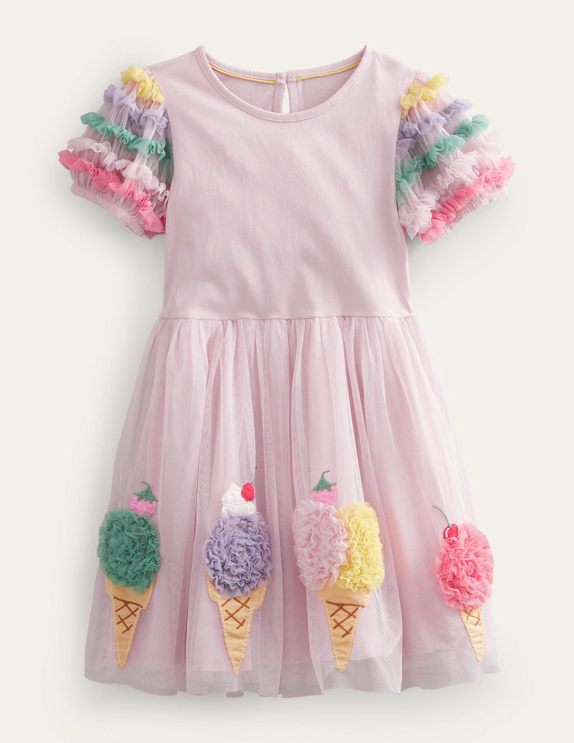 Tulle Dress-French Pink - Image 1