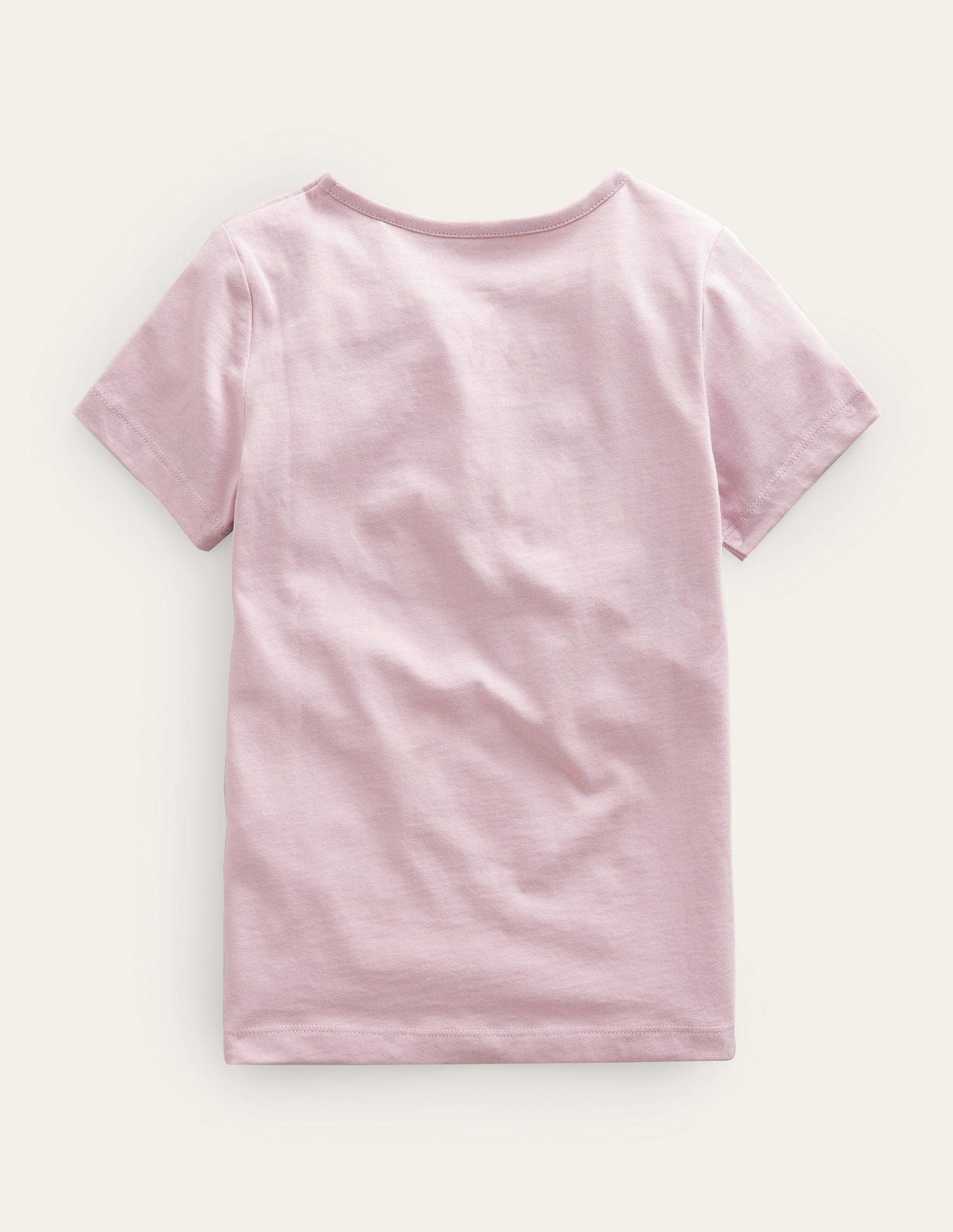 Painterly Printed T-Shirt-French Pink Lemonade
