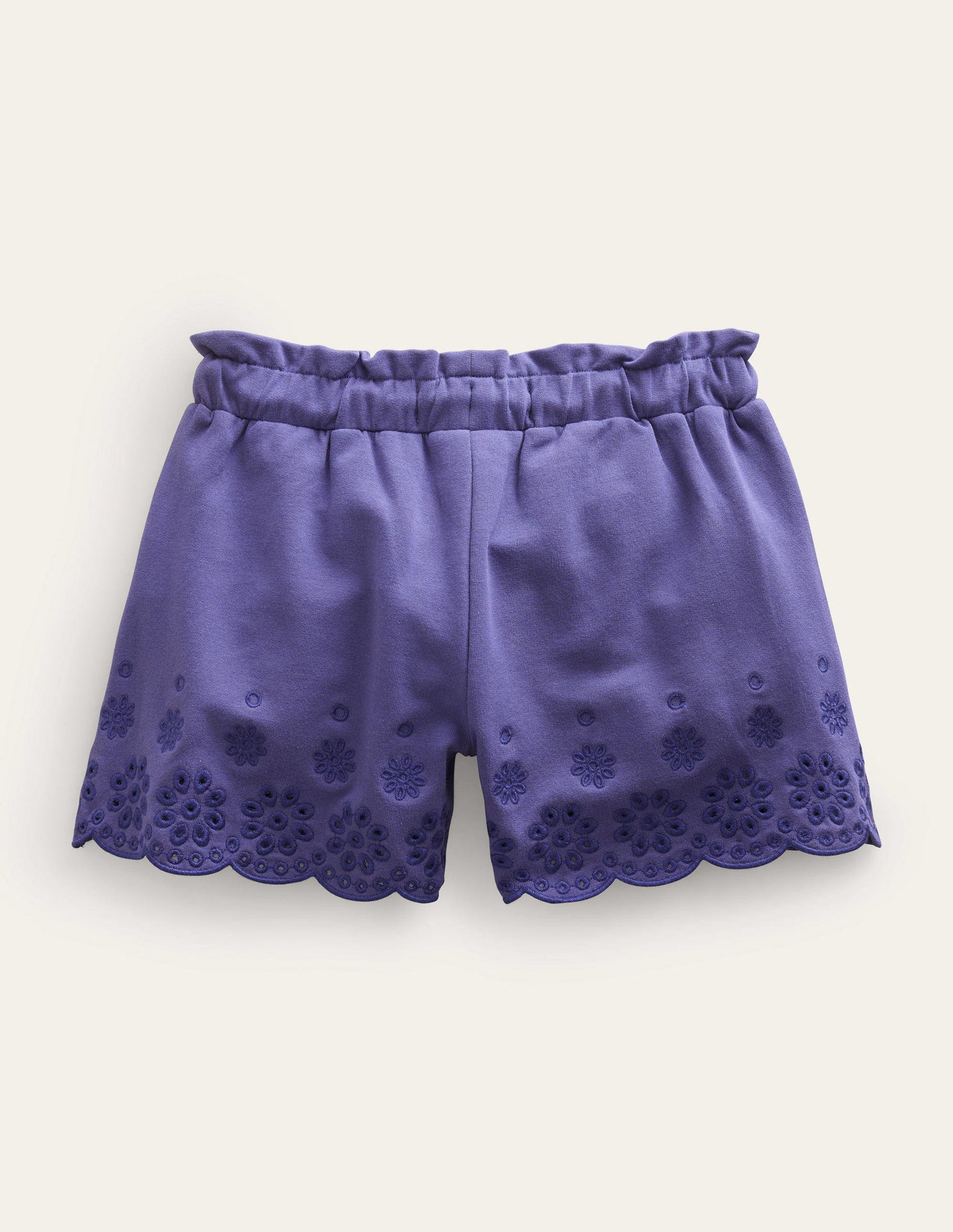 Jersey Eyelet Short-Soft Starboard Blue-2